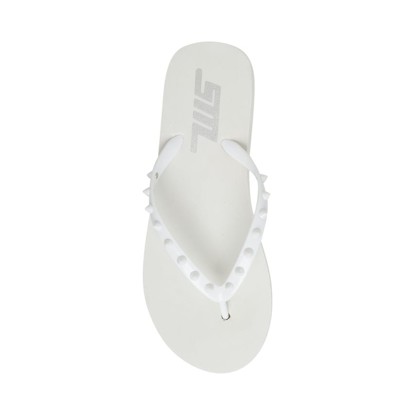 Chanclas Steve Madden Lumi Mujer Blancas | ES DKES69